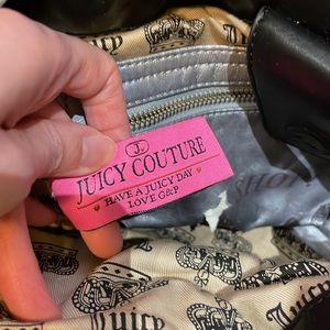 Vintage Juicy Couture velour daydreamer tote bag