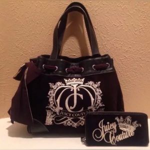 Juicy Couture Y2K Daydreamer Velour bag